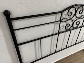Cabecero de forja negro