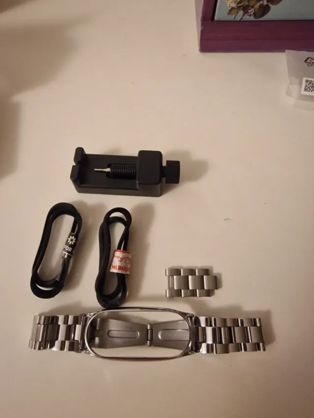 Correa Metálica Mi Band 3/4/5/6 Plata