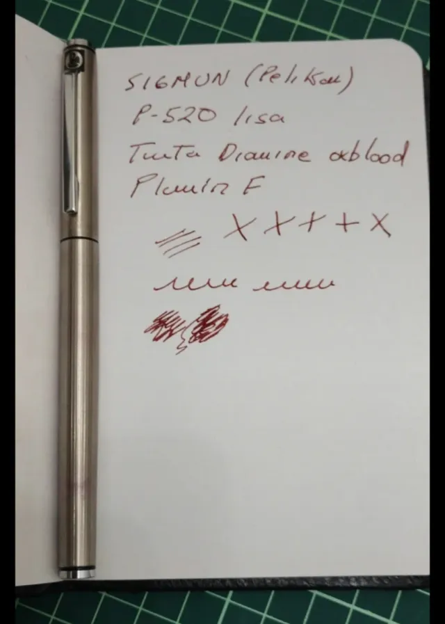 Pluma estilográfica Pelikan P520 Signum – años 80,