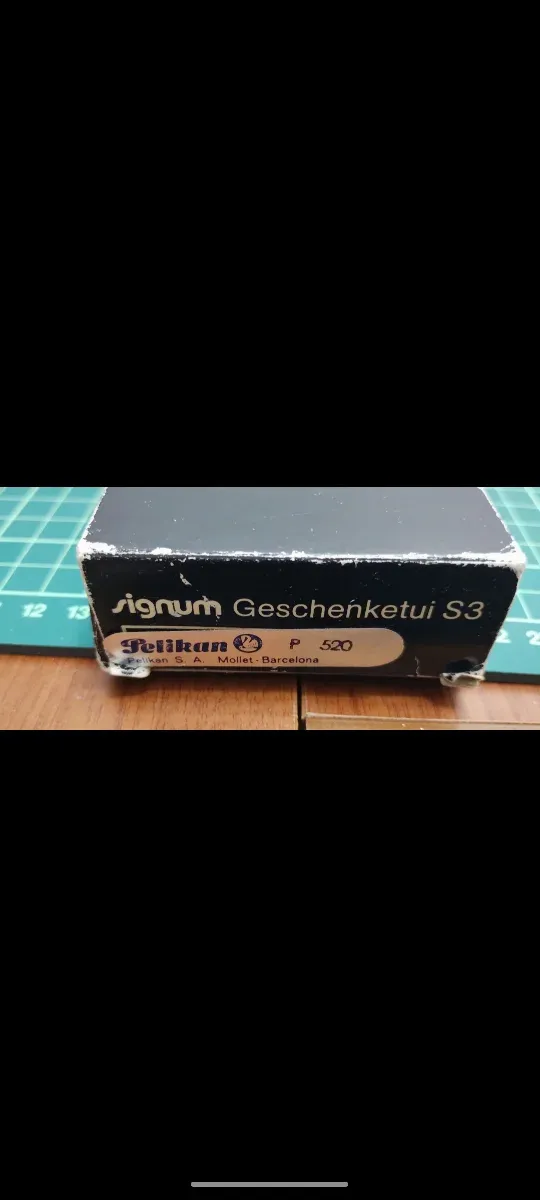 Pluma estilográfica Pelikan P520 Signum – años 80,