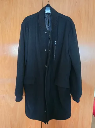 Abrigo de paño Zara