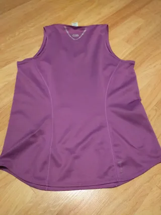 Camiseta deportiva Kalenji morada mujer