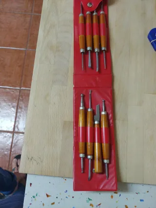 Juego Gubias y Formones Talla Madera