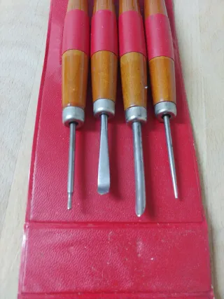 Juego Gubias y Formones Talla Madera