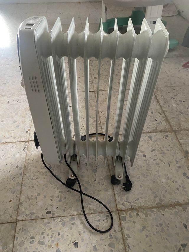 Radiador eléctrico blanco