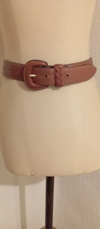 Cinturón de piel mujer