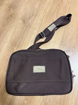 Bolso de viaje Victorio & Lucchino Marrón y Beige