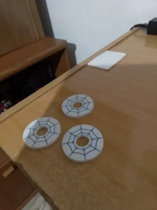 Lanzador Discos Spiderman