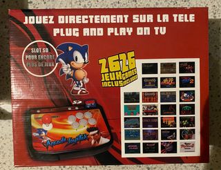 Consola At Games Mega Drive H&B 26 Juegos+SD