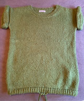 Chaleco punto Ginger+Soul verde Talla M