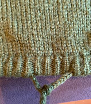 Chaleco punto Ginger+Soul verde Talla M