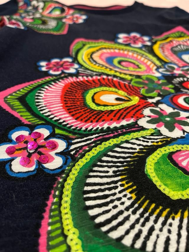 Camiseta Desigual Manga Larga T.11/12