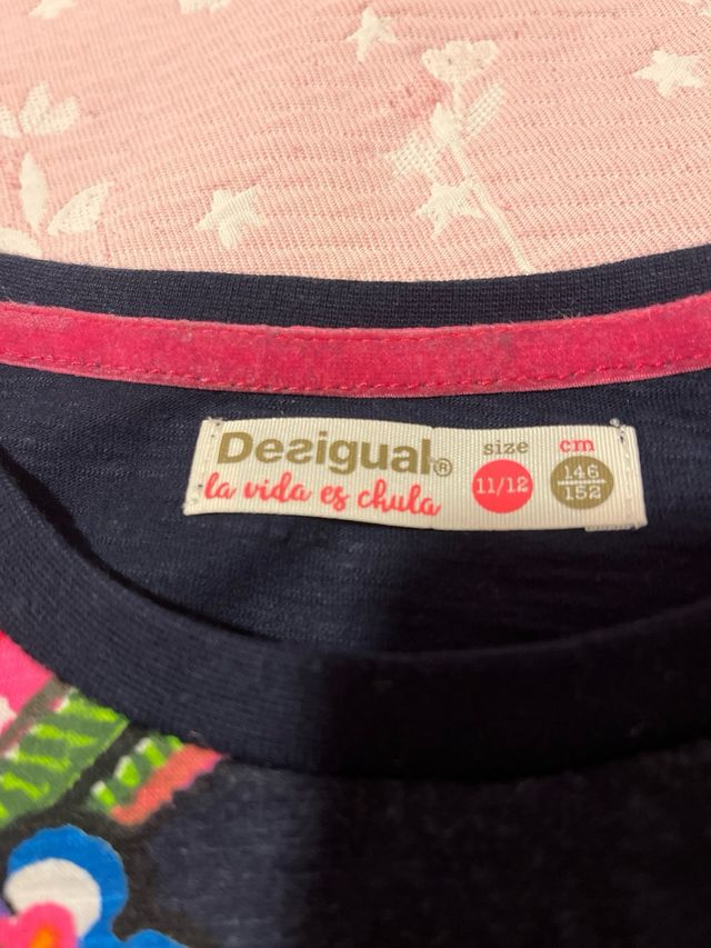 Camiseta Desigual Manga Larga T.11/12