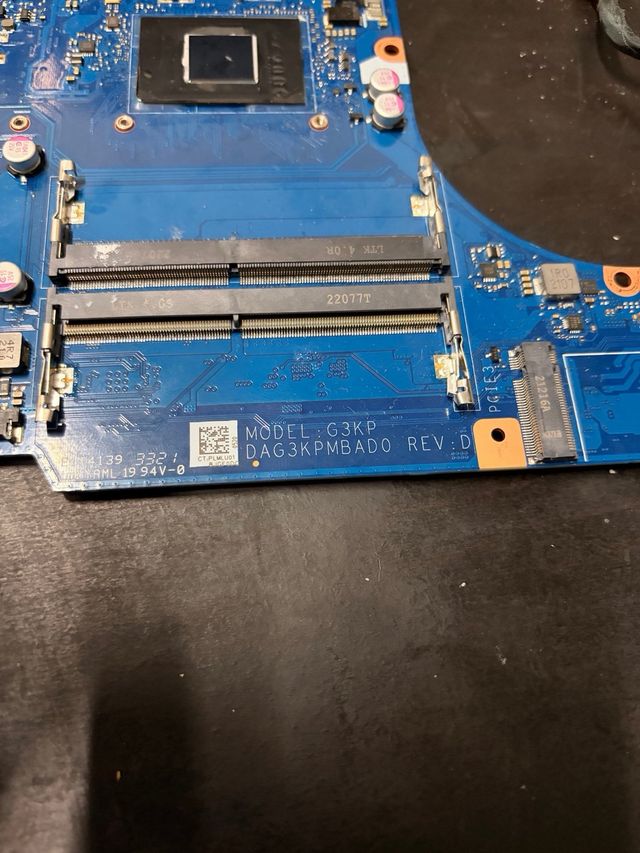 Placa Base HP DAG3KPMBAD0 Rev.D G3KP Omen 16