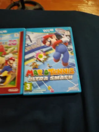 Lote 3 juegos Wii U: Lego, Mario Party, Mario Tenn