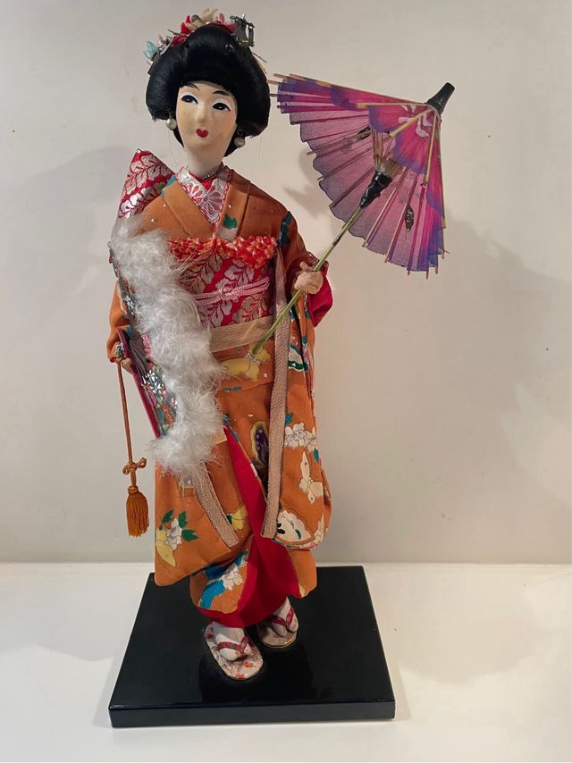 Bambola Geisha Vintage Giappone