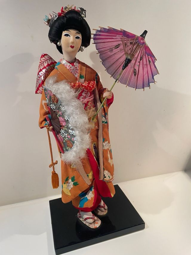 Bambola Geisha Vintage Giappone