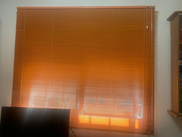 Persiana Veneciana Naranja