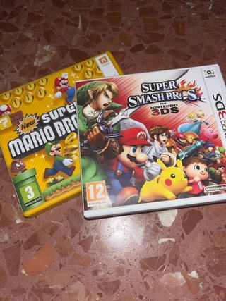New Super Mario Bros. 2 y Smash Bros. 3DS