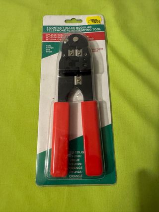 Herramienta Crimpadora RJ45 Modular Teléfono