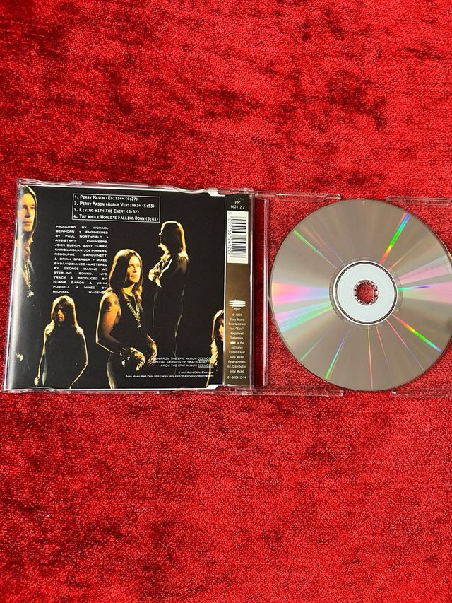 CD Single Ozzy Osbourne - Perry Mason
