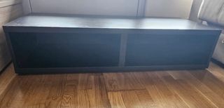 Mueble TV Ikea BESTÅ Negro/Marrón