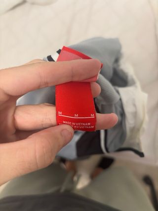 Cortavientos Nike Negro Gris Blanco