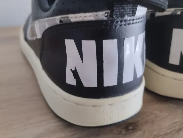 Nike Court Borough Low GS Preto EU 38.5