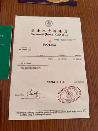 Orologio Rolex blu e argento