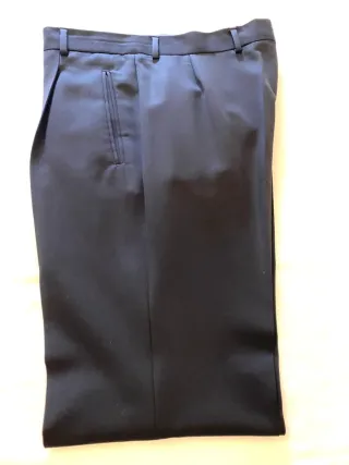 Traje de hombre azul