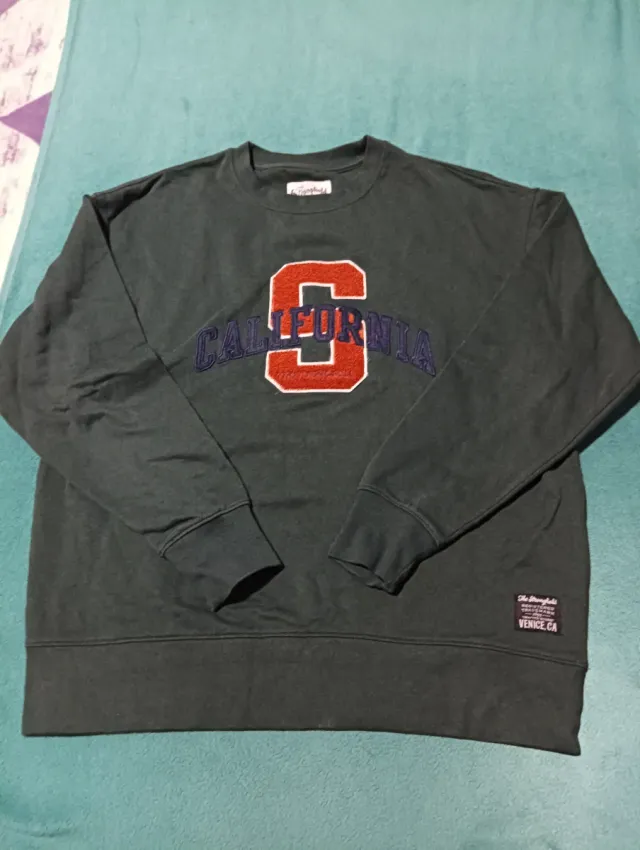 Sudadera California verde