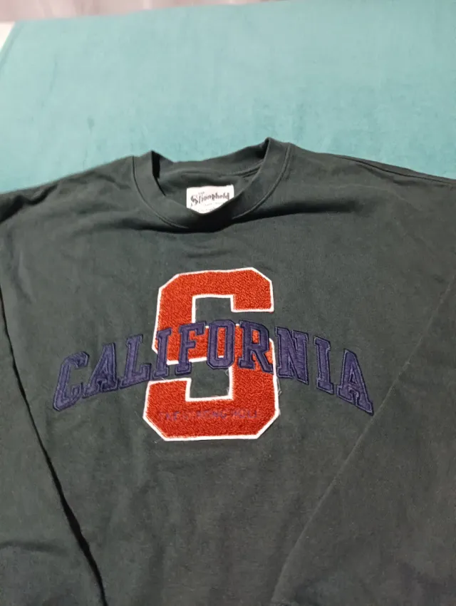 Sudadera California verde