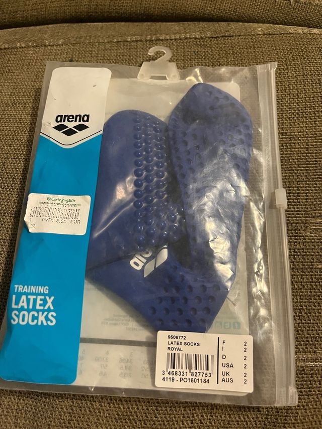 Calcetines natación Arena Látex Talla 31-32 niño