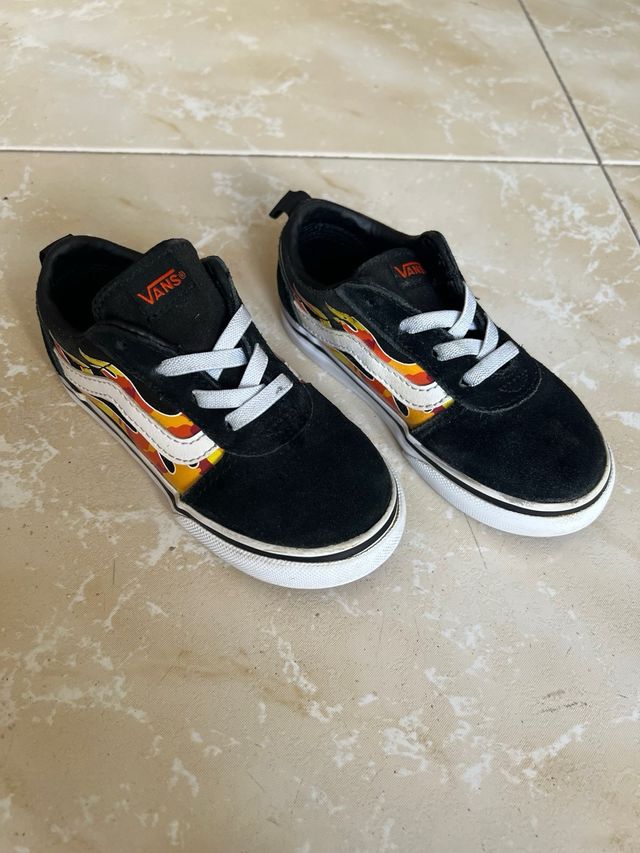 Zapatillas Vans Ward Slip-On Negras Talla 25