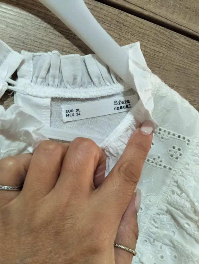 Camisa Sfera Blanca Talla XL