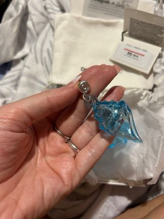 Pendientes Caracola Cristal Desigual x Zalio