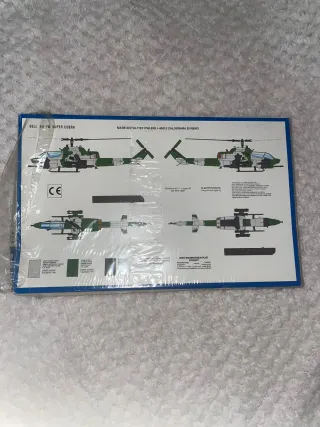 Maqueta Bell AH-1w SUPER COBRA Italeri 1:72