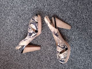 CAFèNOIR Sandali Donna Pitonati Tacco Tg 36,5