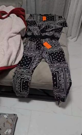 Conjunto bandana negro