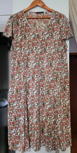 Vestido estampado floral