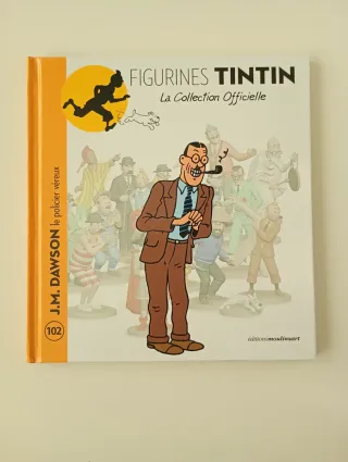 Libro 102 de la colección de figuras de Tintín