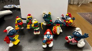 Puffi di Natale anni '80 - Vendibili singolarmente