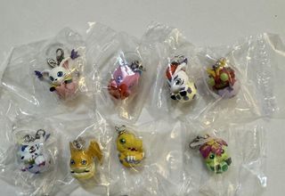 SELLADAS COLECCIÓN GASHAPON FIGURAS DIGIMON BANDAI