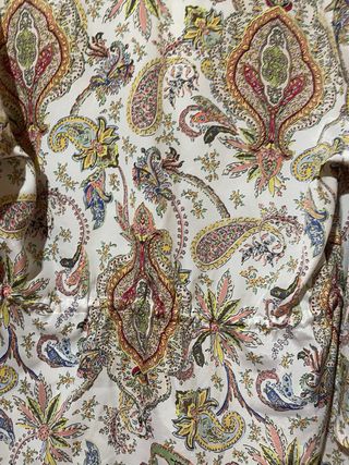 Blusa Zara Estampada Multicolor