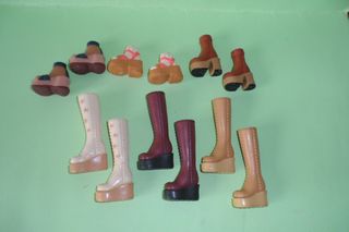 Lotto 6 paia scarpe Barbie My Scene Mattel