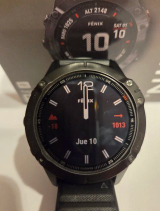 Garmin Fenix 6 Pro Smartwatch Negro