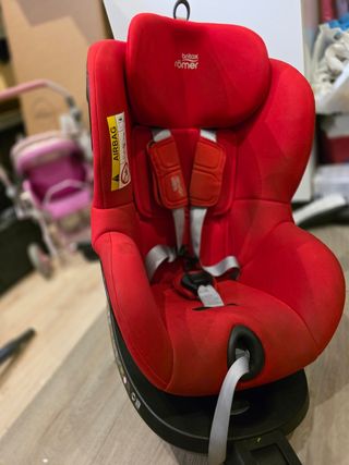 Silla Auto Britax Römer Dualfix 2 R Roja