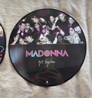 2 Madonna Picture Disc Vinilo