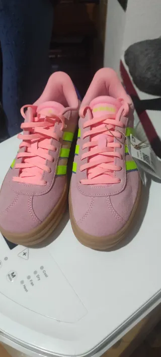 Adidas VL Court Bold rosas talla 39