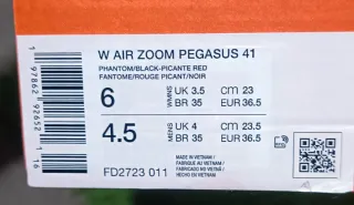 T36.5 envío incluido!! NIKE AIR ZOOM PEGASUS 41